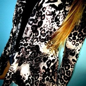 Daytrip,  Animal Print Cardigan